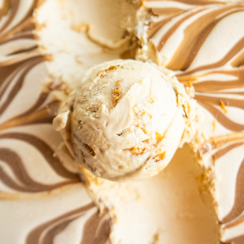 Cookie Butter ice cream from Love Creamery Duluth MN Superior WI