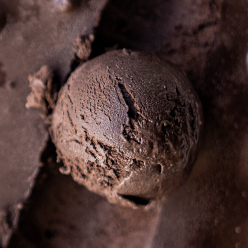Dark Chocolate ice cream from Love Creamery in Duluth MN Superior WI