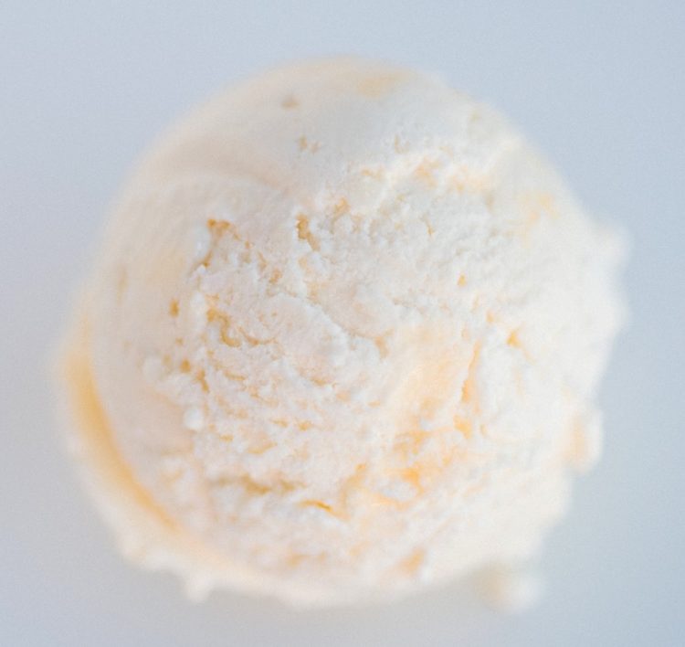 Lemon Curd Ice Cream Scoop Love Creamery Duluth Minnesota