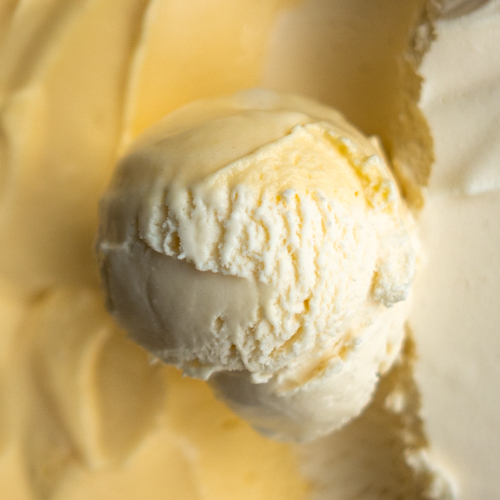 Orange Lovesicle ice cream from Love Creamery