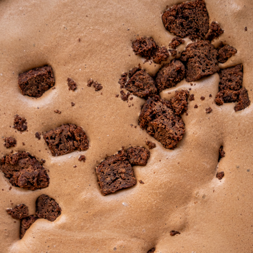 Salted Chocolate Brownie ice cream from love creamery