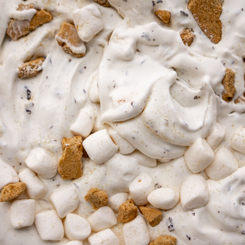 S'mores ice cream from Love Creamery in Duluth MN and Superior WI