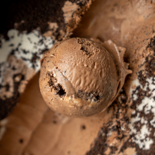 French Silk Pie ice cream from Love Creamery Duluth MN Superior WI Ice Cream
