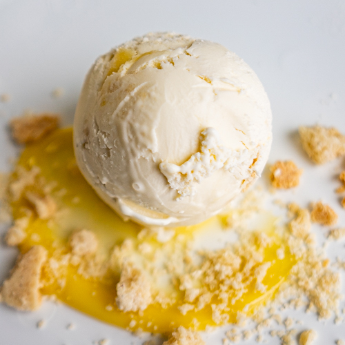 Lemon Bar ice cream from Love Creamery in Duluth MN Superior WI