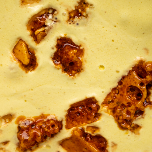 Turmeric Honeycomb Ice Cream from Love Creamery Duluth MN Superior WI