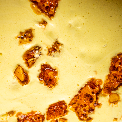 Turmeric Honeycomb for Love Creamery Duluth MN Superior WI Ice Cream