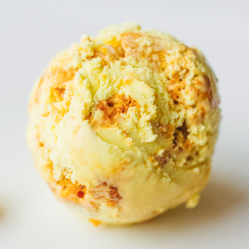 Turmeric Honeycomb Ice Cream from Love Creamery