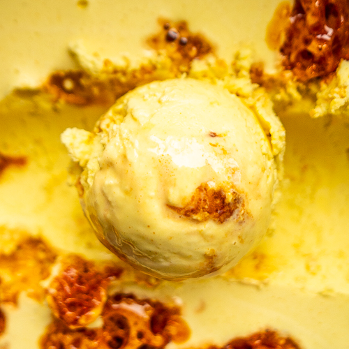 Turmeric Honeycomb for Love Creamery Duluth MN Superior WI Ice Cream