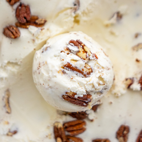 Butter Pecan ice cream from Love Creamer in Duluth MN Superior WI
