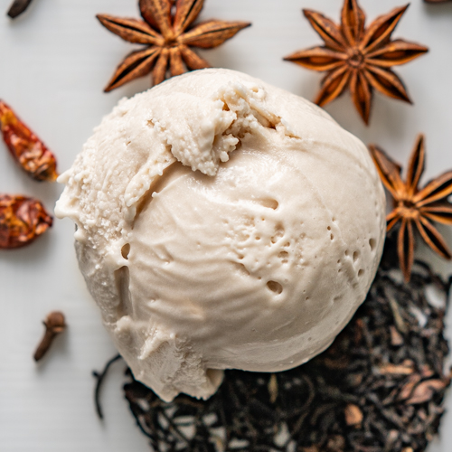 Vegan Chai ice cream from Love Creamery