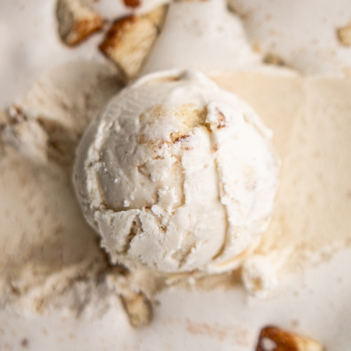 Cinnamon Snickerdoodle ice cream from Love Creamery Duluth MN Superior WI