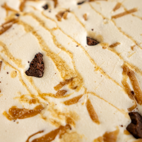 Butterscotch Brownie ice cream from love creamery in Duluth MN Superior Wi