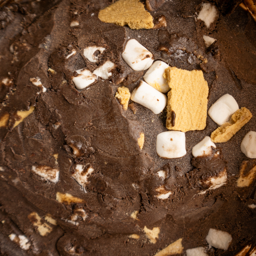 Vegan S'mores ice cream from Love Creamery