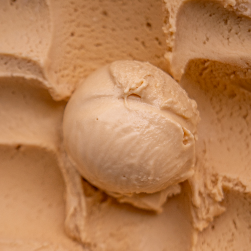 Vegan Salted Caramel ice cream from Love Creamery Duluth MN Superior WI