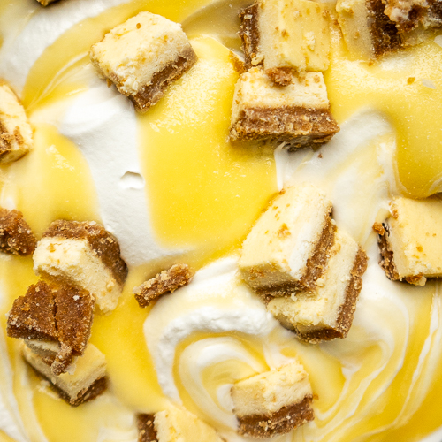 Lemon Cheesecake ice cream from Love Creamery Duluth MN Superior WI