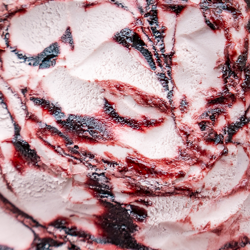 Vegan Honeyberry ice cream from Love Creamery Duluth MN Superior WI