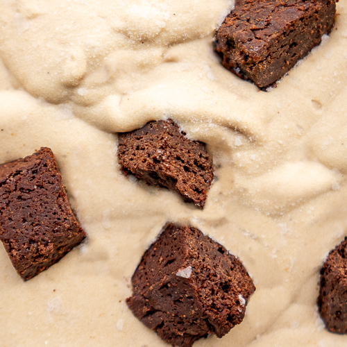 Vegan Cashew Brownie ice cream from Love Creamery Duluth MN Superior WI-2