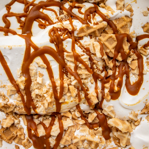 Maple Waffle Cone ice cream from Love Creamery in Duluth MN