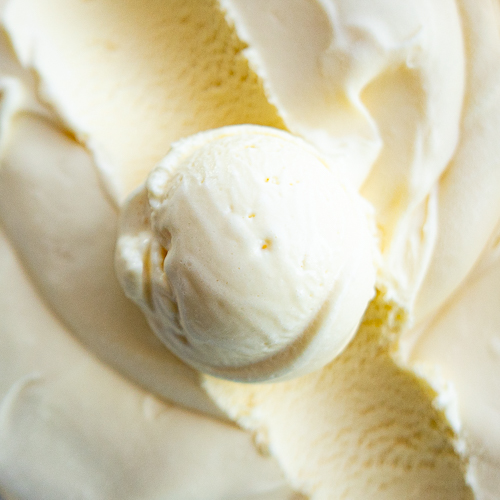 Orange Sherbet ice cream from Love Creamery Duluth MN Superior WI