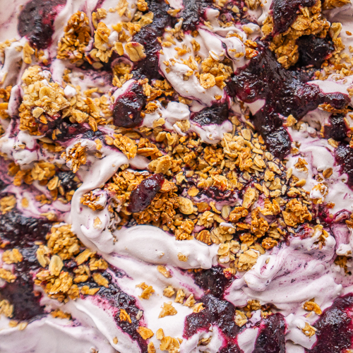 Blueberry Crisp Love Creamery Duluth MN Superior WI Ice Cream