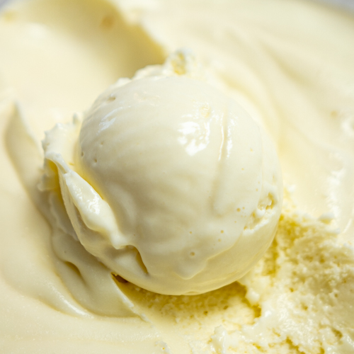 Lemon Sherbet ice cream from Love Creamery