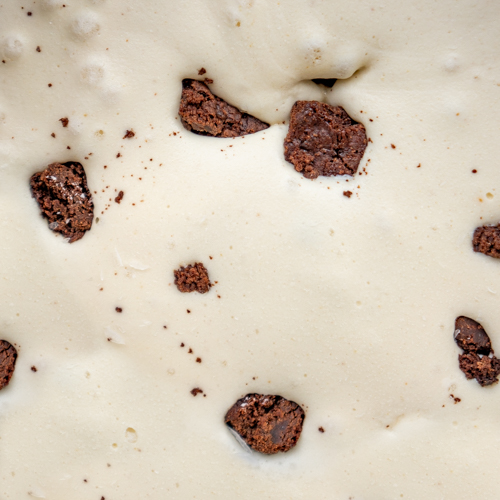 Salted Peanut Butter Brownie ice cream from Love Creamery