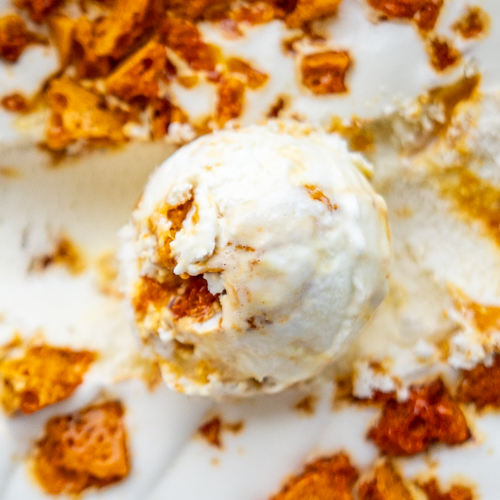 Salted Honey Honeycomb from Love Creamery Duluth MN Superior WI Ice Cream