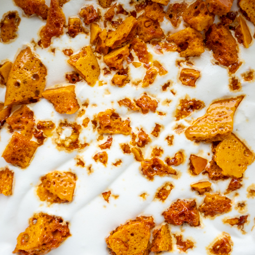 Salted Honey Honeycomb from Love Creamery Duluth MN Superior WI Ice Cream