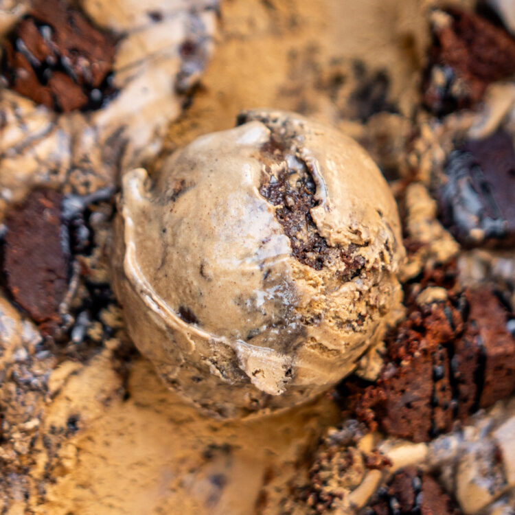 Espresso Fudge Brownie from Love Creamery Duluth MN Superior WI Ice Cream