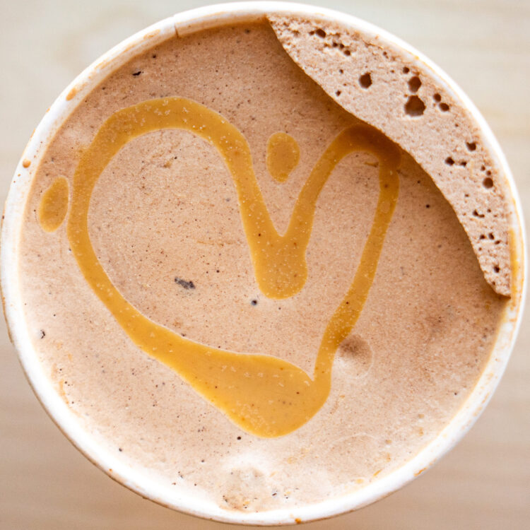Malted Chocolate Peanut Butter Chip Love Creamery Duluth MN Superior WI Ice Cream